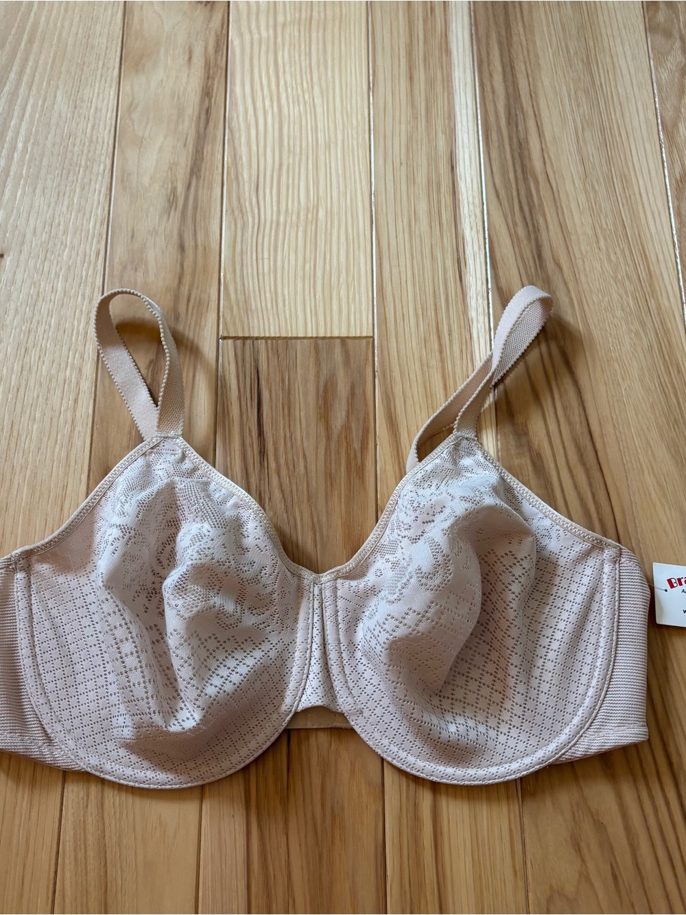 NEW Bra Tenders Nude Light Tan Minimizer Bra Size 38DD